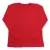 Blusa infantil feminina manga longa - Vermelha na internet