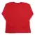 Blusa infantil feminina manga longa - Vermelha - Mundo Coala Moda Infantil
