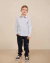 Calça Infantil Masculina de Sarja Azul Marinho