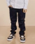 Calça Infantil Masculina de Sarja Azul Marinho