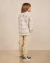 Camisa Xadrez Infantil Masculina Manga Longa Linho