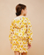Conjunto Infantil Feminino Jaqueta e Shorts Margarida Amarelo