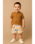 Conjunto Infantil Masculino Com Estampa - Caramelo - Mundo Coala Moda Infantil