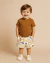 Conjunto Infantil Masculino Com Estampa - Caramelo - comprar online