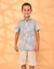 Conjunto Infantil Camisa Abacaxi e Bermuda com Bolso