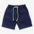 Short Infantil Masculino Linho -Azul Marinho