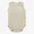 Conjunto Bebê Unissex Body Regata e Short Canelado Natural - comprar online