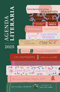 AGENDA LITERARIA LIBROS 2025 | AGUSTINA DE DIEGO
