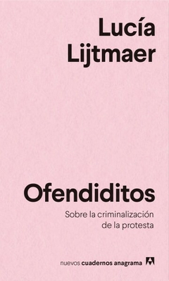 OFENDIDITOS. SOBRE LA CRIMINALIZACIÓN DE LA PROTESTA | LUCÍA LIJTMAER