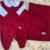 Kit Saida Maternidade Happy Baby Vermelho