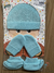 Kit Acessórios Azul Claro - comprar online