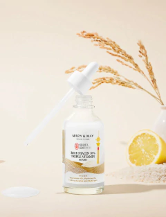 Mary&May - Rice Niacinamide 10% Triple Vitamine Serum - comprar online