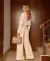 Conjunto Alfaiataria Calça Pantalona e Blazer Cropped - comprar online