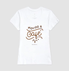 Camiseta Movido a Café na internet