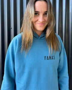 BUZO OVER FRISA INDIGO - comprar online