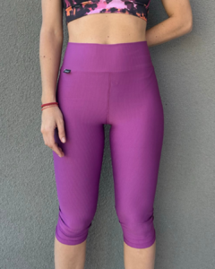 CALZA 3/4 VIOLETA MORLEY
