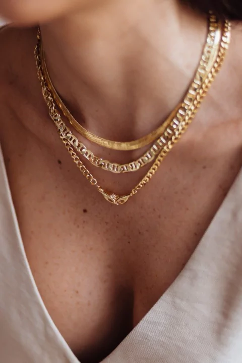 Corrente italiana ouro