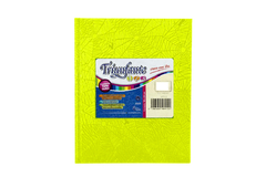 CUADERNO *AMARILLO Nº3 123/ABC x 50hojas Rayadas TRIUNFANTE