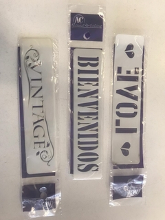 STENCIL 4.5x20 - VARIOS MOTIVOS