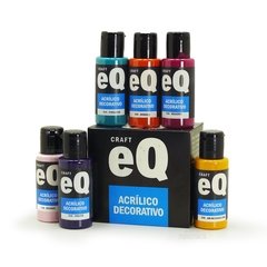 PROMO X 36 ACRÍLICOS EQ 50cc /COLORES SURTIDOS - comprar online