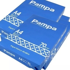 RESMA PAMPA 70 GRS 21 X 29.7 A4 - CAJA X 10 un - comprar online