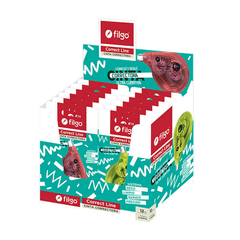 Cinta correctora x 6m FILGO Line 506 - Display x 12un