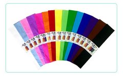 PAPEL CREPÉ CBX X 100 unidades (10 x color)