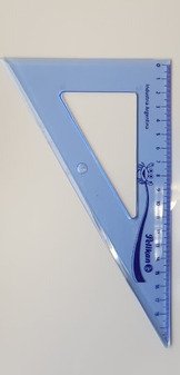 ESCUADRA AZUL 38X5