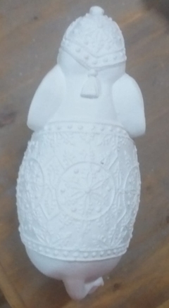 ELEFANTE HINDÚ Nº4 - Yeso 27x19cm - comprar online