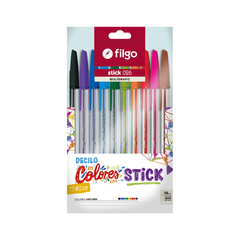 BOLIGRAFO FILGO STICK MEDIUM X 10