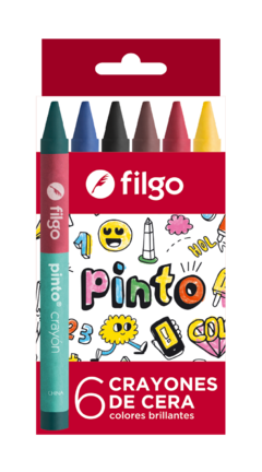 CRAYONES FILGO X 6 CLÁSICO