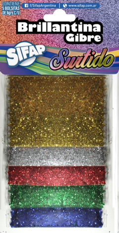 BRILLANTINA GIBRE SIFAP x 5 Sobres 4GRS