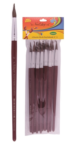 PINCEL VAN ORLEY REDONDO Nº 12 x 12 unidades