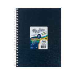 CUADERNO ESPIRAL TAPA DURA TRIUNFANTE x 120 Hojas Rayadas - SASA MAYORISTA