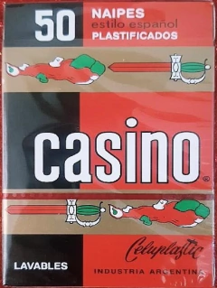 NAIPES CARTAS ESPAÑOLAS CASINO X 50