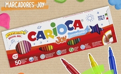 MARCADORES CARIOCA X 50 JOY EN CAJA
