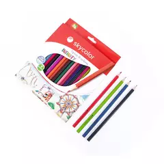 Lápices Largos de Colores Skycolor x 24 - comprar online