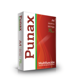 RESMA PUNAX 75 GRS 21.0 X 29.7 A4* (LEDESMA)
