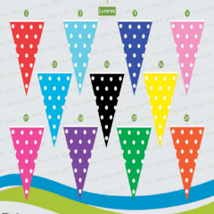 BANDERIN CBX FELIZ CUMPLE - MODELOS SURTIDOS - comprar online