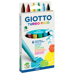 MARCADORES GIOTTO TURBO MAXI X 6