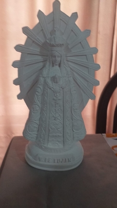 VÍRGEN DE LUJÁN Figura Yeso - 30cm