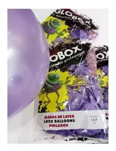 Globos Globox Perlados 12" x5 - AN Store