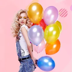Globos Globox Perlados 12" x5 - comprar online