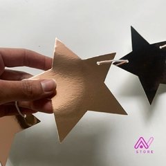Guirnalda Estrellas metalizadas - tienda online