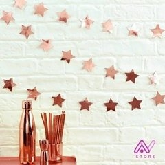 Guirnalda Estrellas metalizadas