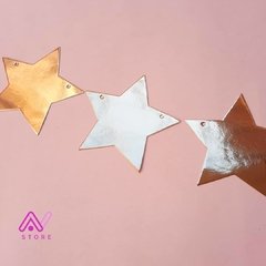 Guirnalda Estrellas metalizadas - comprar online