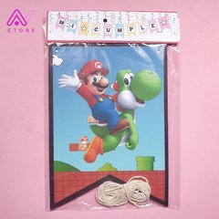Guirnalda Mi Cumple Mario Bross en internet
