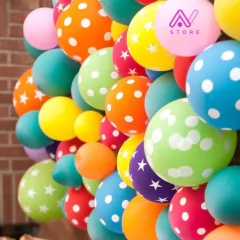 Globos con Lunares x 5 u.