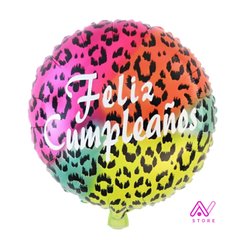 Globos FC animal print fluor x10