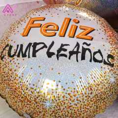 Globo Golden Feliz Cumpleaños - comprar online